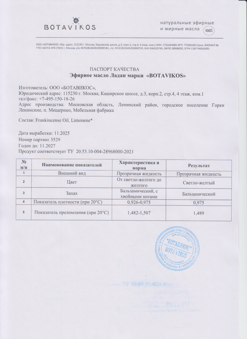 Паспорт №112025